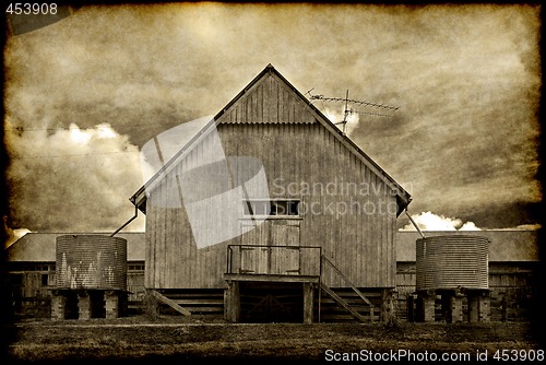 Image of old barn building