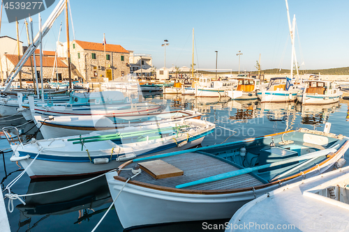 Image of Mediterranean town of Betina, Island of Murter, Croatia