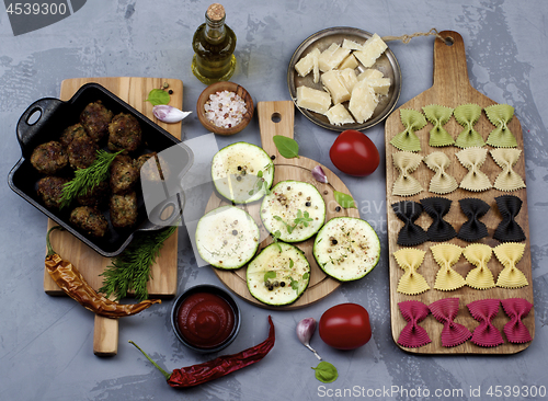 Image of Farfalle and Zucchini Pasta