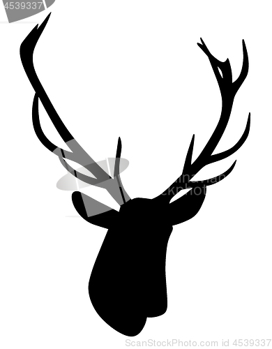 Image of Deer head silhouette