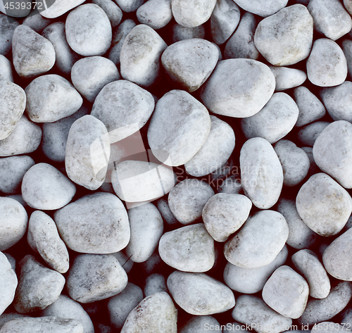 Image of Background of Seashore Pebbles
