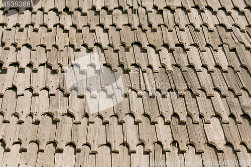 Image of Wooden Roof Background