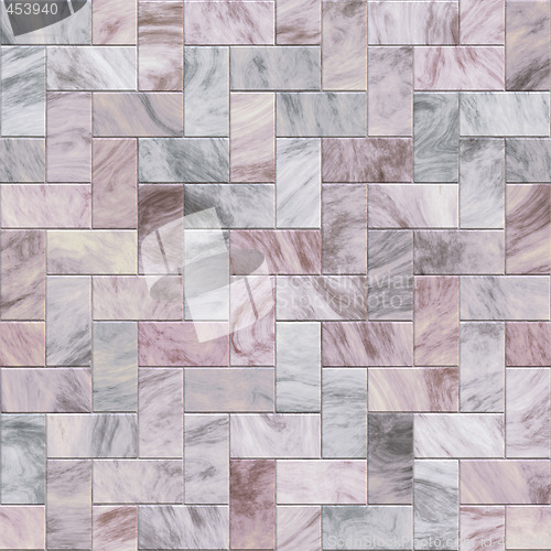 Image of marble pavers or tiles