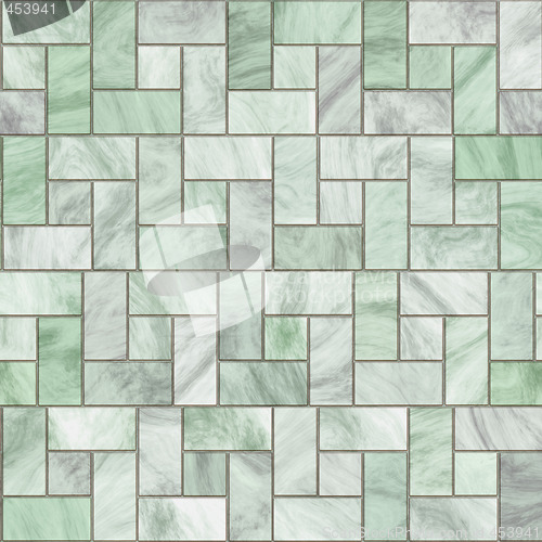 Image of marble pavers or tiles