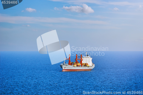 Image of Ship in the Sea