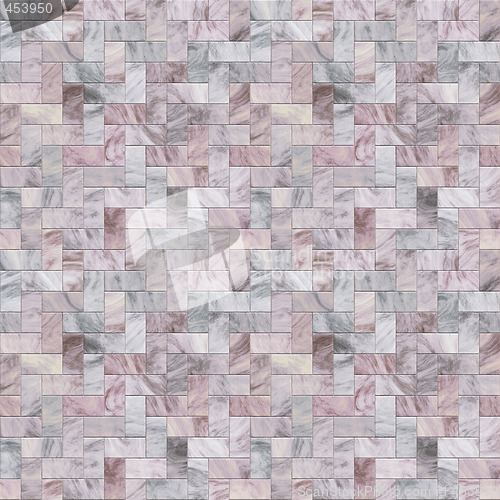Image of marble pavers or tiles