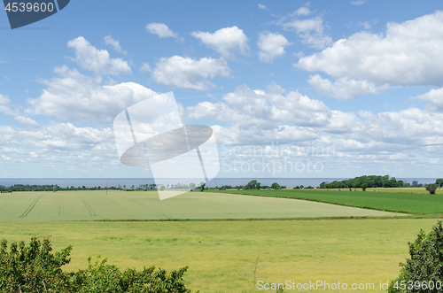 Image of Farmland at the southern part of the island Oland in Sweden