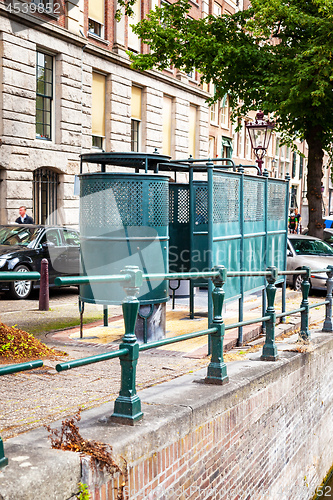 Image of public toilet in amsterdam