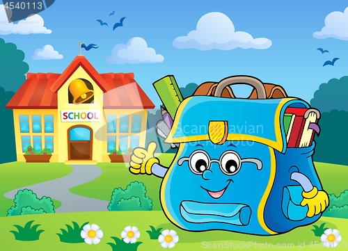Image of Happy schoolbag topic image 6