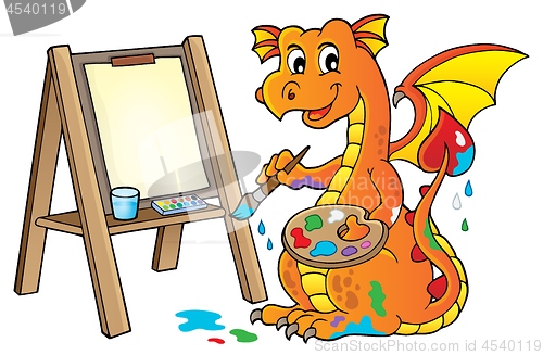 Image of Painting dragon theme image 2