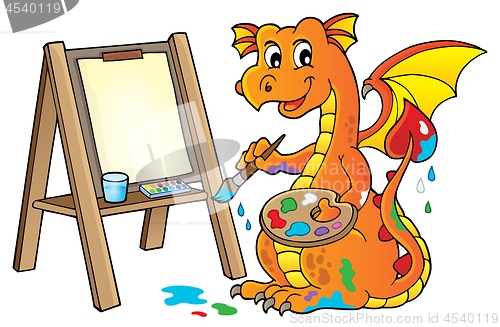 Image of Painting dragon theme image 2