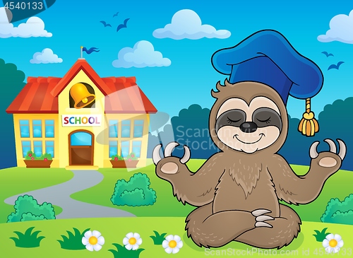 Image of Sloth teacher theme image 4