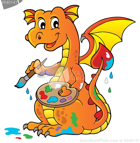 Image of Painting dragon theme image 1
