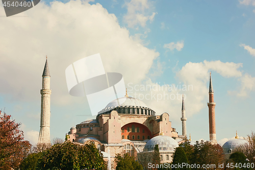 Image of Hagia Sophia mosque Istanbul, Turkey