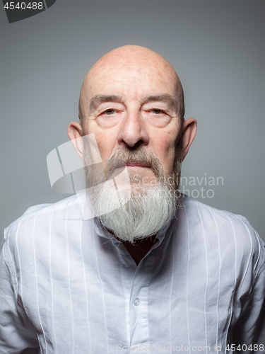 Image of old man portrait