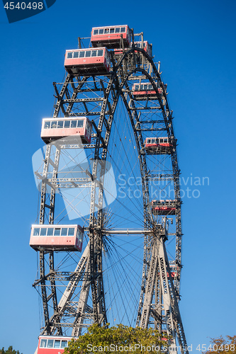 Image of ferris wheel at Prater Vienna Austria