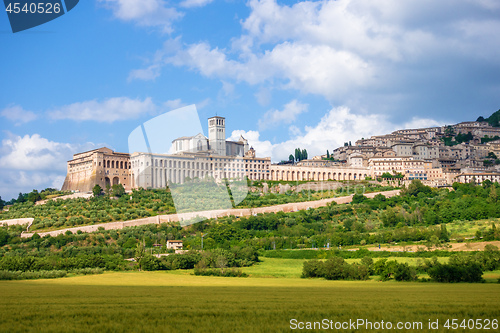 Image of Assisi in Italy Umbria