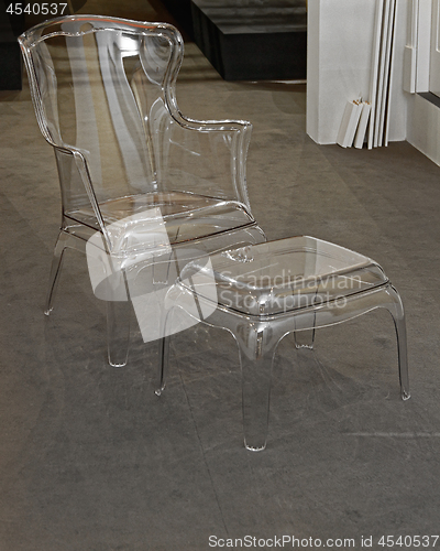 Image of Transparent Furniture