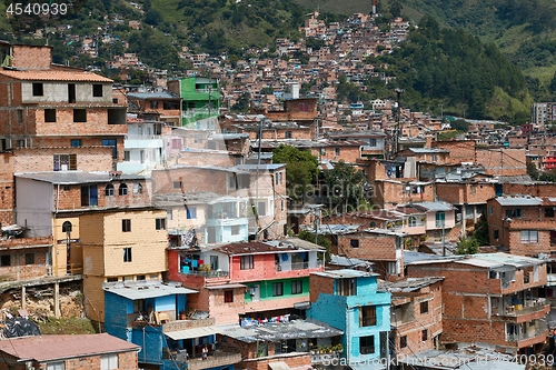 Image of View of Comuna 13 in Medellin