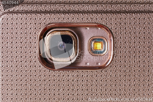 Image of Phone camera closeup