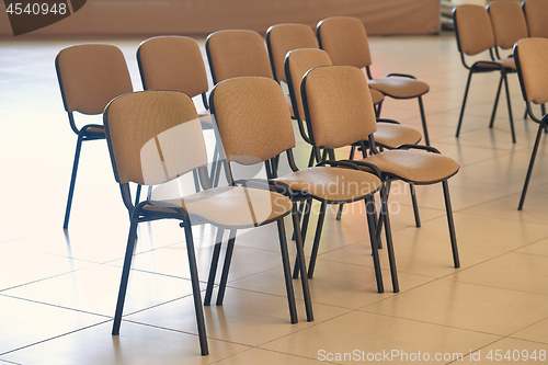 Image of Rows of Chairs