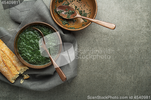 Image of Green heallthy soup