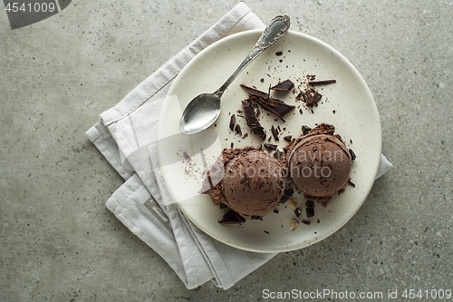 Image of Ice cream chocolate