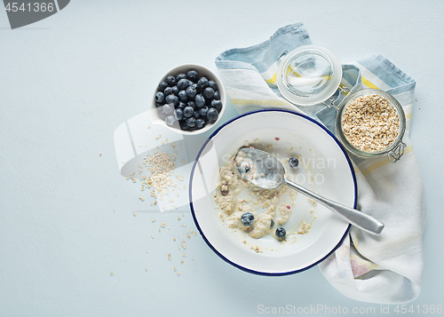 Image of Porridge oatmeal breakfast