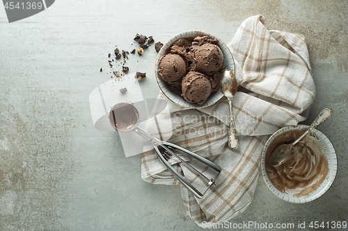 Image of Ice cream chocolate