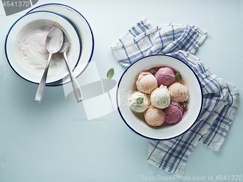 Image of Ice cream frozen yoghurt sorbet