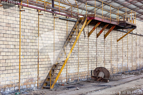 Image of abandoned factory building