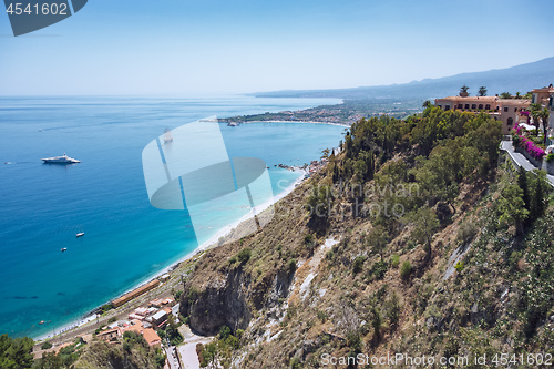 Image of ocean at Sicily Italy