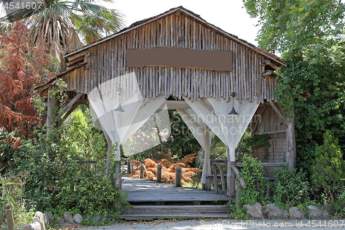 Image of Log Cabin Porch