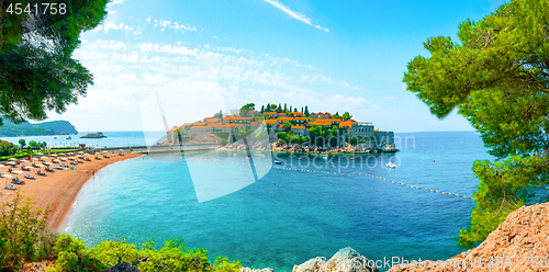 Image of Beach at Sveti Stefan