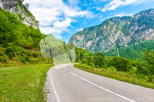 Image of Highway in mountains