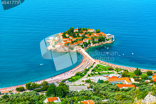 Image of Sveti Stefan in Budva