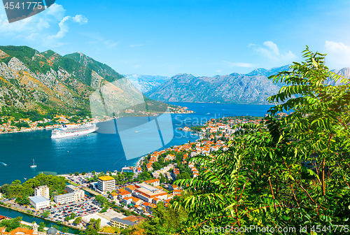 Image of View at bay Kotor