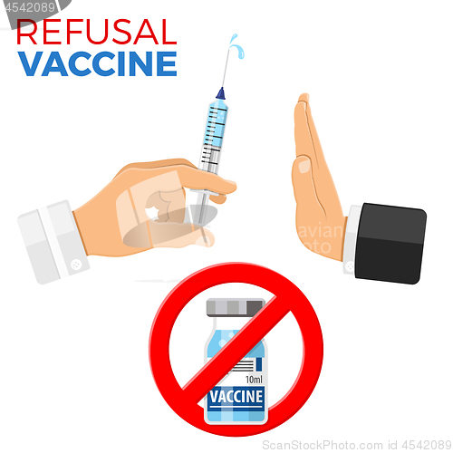 Image of Refusal of Vaccination Concept