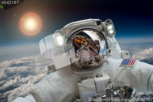 Image of Astronaut in outer space