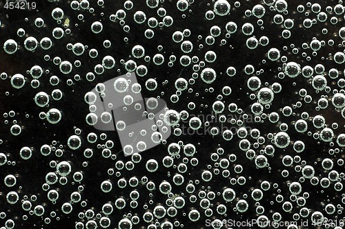 Image of water with bubbles 
