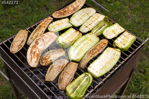 Image of Barbecued Fresh Vegetables