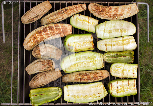 Image of Barbecued Fresh Vegetables