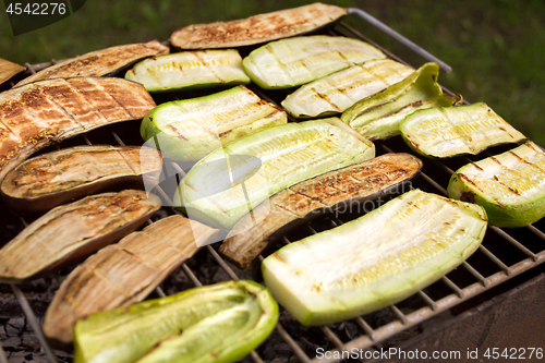 Image of Barbecued Fresh Vegetables