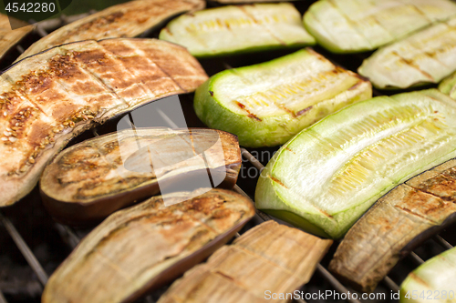 Image of Barbecued Fresh Vegetables