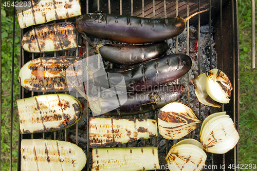 Image of Barbecued Fresh Vegetables