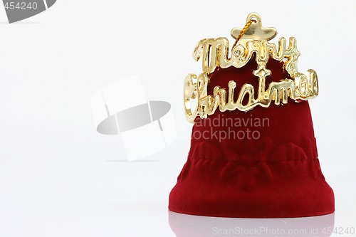 Image of merry chrismas bell