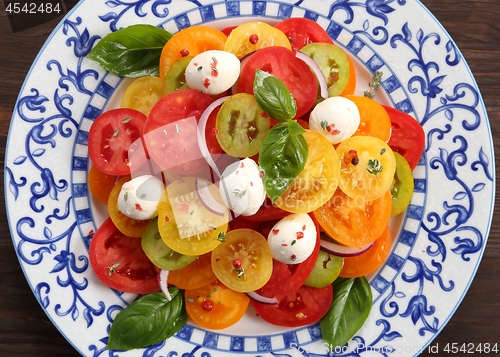 Image of Tomato salad.