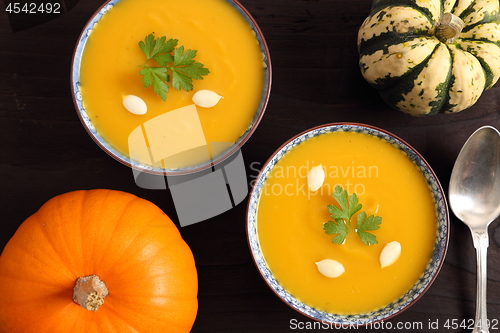 Image of Pumpkin soup.