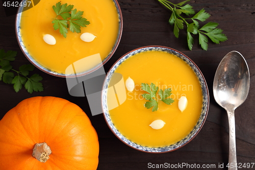 Image of Pumpkin soup.