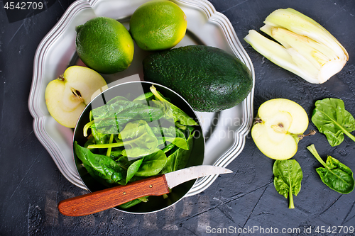 Image of green food